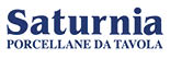 The image shows a partial view of blue text on a white background with the words “PORCELLANE DA TAVOLA." Description generated by AI