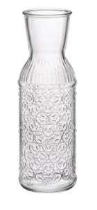 A clear, empty glass cup with a slightly flared rim and smooth surface is shown against a white background. Description generated by AI
