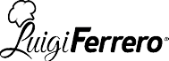 The logo features the word “Luigi" in a cursive font with a chef's hat above the "L" and "Ferrero" in bold italicized letters. Description generated by AI