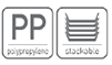 Two vertical gray lines are positioned closely together on a white background with partial gray curved and angled shapes on either side. Description generated by AI